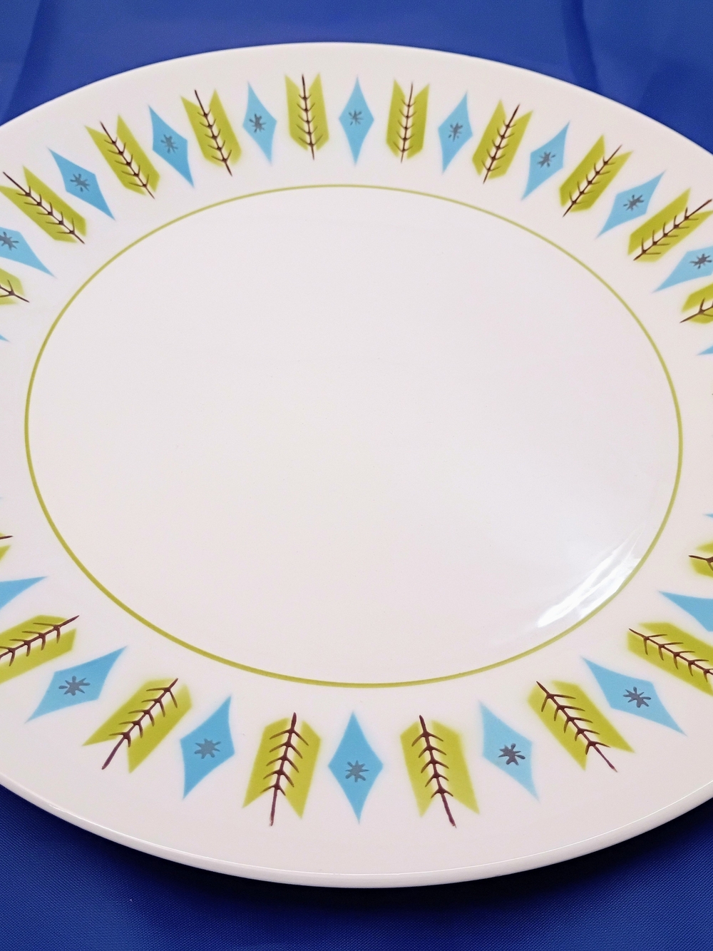 4 Vintage Mikasa Cera-Stone Arrowhead 3142-M 10 1/4"Dinner Plates Japan